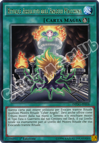 DPDG-IT018 Rituale Assoluto dell'Angelo Macchina rara 1a edizione (IT) -NEAR MINT-