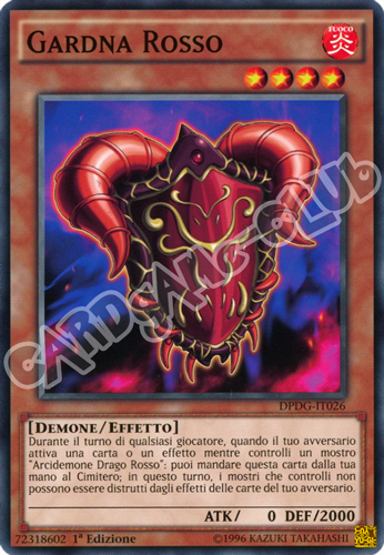 DPDG-IT026 Red Gardna comune 1a edizione (IT) -NEAR MINT-