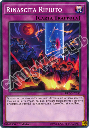 DPDG-IT033 Rinascita Rifiuto comune 1a edizione (IT) -NEAR MINT-