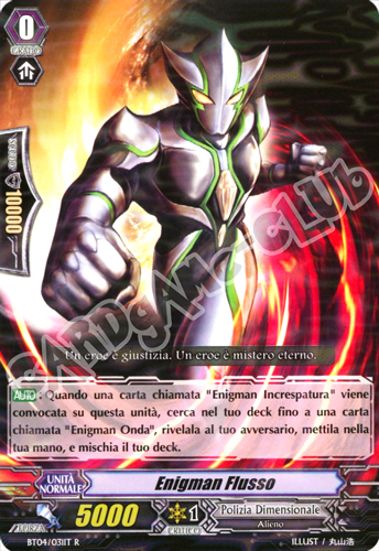 BT04-IT031 Enigman Flusso rara foil (IT) -NEAR MINT-
