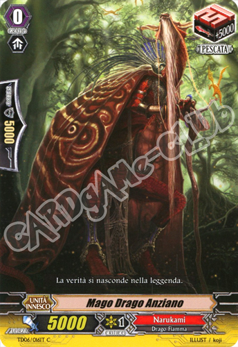TD06-IT016 Mago Drago Anziano comune normale (IT) -NEAR MINT-