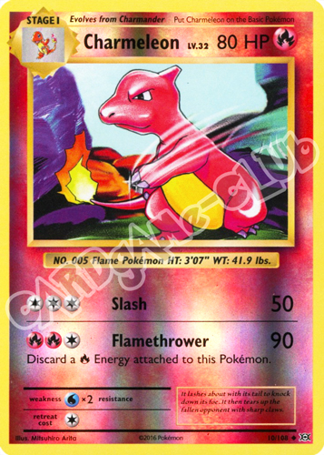 010 / 108 Charmeleon non comune foil reverse (EN) -NEAR MINT-