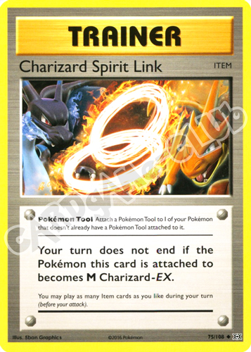 075 / 108 Charizard Spirit Link non comune normale (EN) -NEAR MINT-