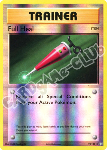 078 / 108 Full Heal non comune foil reverse (EN) -NEAR MINT-