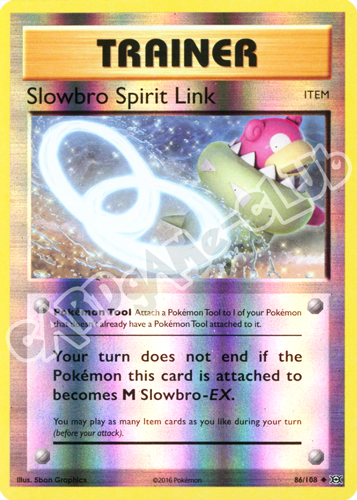 086 / 108 Slowbro Spirit Link non comune foil reverse (EN)  -GOOD-