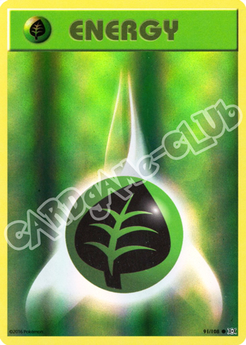 091 / 108 Grass Energy comune foil reverse (EN) -NEAR MINT-