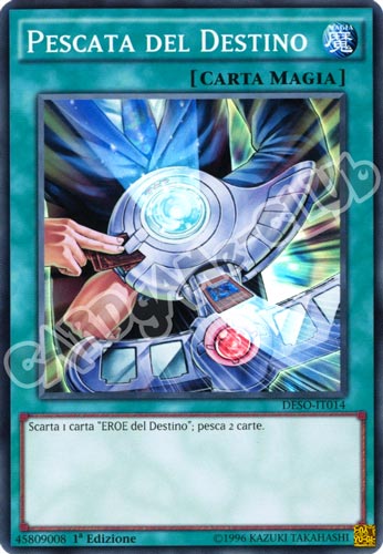 DESO-IT014 Pescata del Destino super rara 1a Edizione (IT) -NEAR MINT-