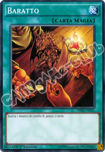 DESO-IT051 Baratto super rara 1a Edizione (IT) -NEAR MINT-