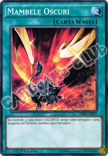DESO-IT057 Mambele Oscuri super rara 1a Edizione (IT) -NEAR MINT-