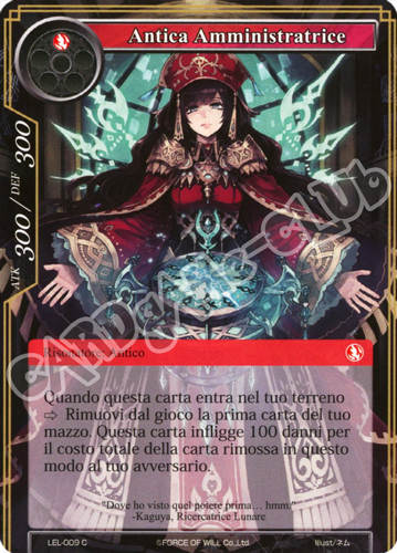 LEL1-IT009 Antica Amministratrice comune normale (IT) -NEAR MINT-