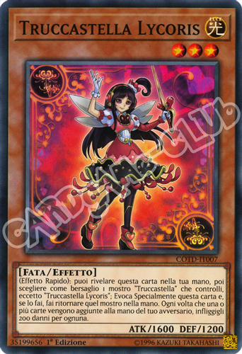COTD-IT007 Truccastella Lycoris super rara 1a Edizione (IT) -NEAR MINT-