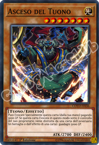 COTD-IT036 Asceso del Tuono comune 1a Edizione (IT) -NEAR MINT-