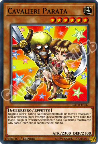 COTD-IT037 Cavaliere Parata comune 1a Edizione (IT) -NEAR MINT-
