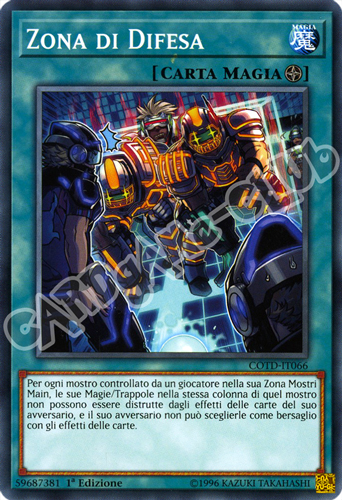 COTD-IT066 Zona di Difesa comune 1a Edizione (IT) -NEAR MINT-