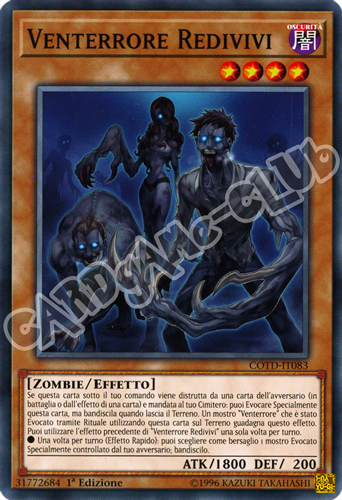 COTD-IT083 Venterrore Redivivi comune 1a Edizione (IT) -NEAR MINT-