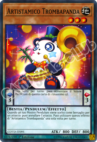 COTD-IT095 Artistamico Trombapanda comune 1a Edizione (IT) -NEAR MINT-