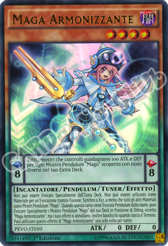 PEVO-IT010 Maga Armonizzante ultra rara 1a Edizione (IT) -NEAR MINT-