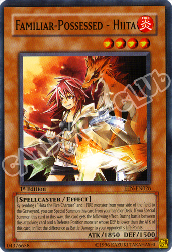 EEN-EN028 Familiar-Possessed-Hiita comune 1st Edition (EN) -NEAR MINT-