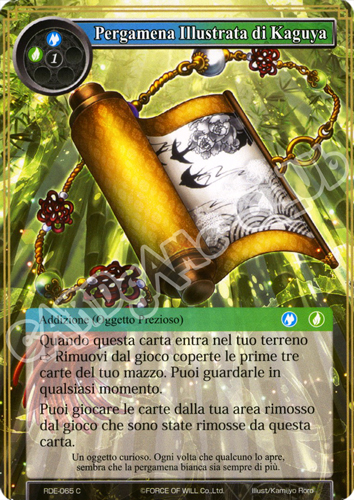 RDE1-IT065 Pergamena Illustrata di Kaguya comune normale (IT) -NEAR MINT-