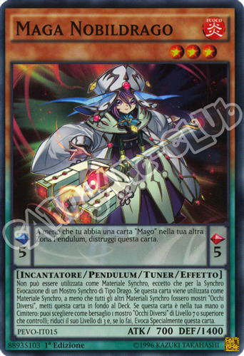 PEVO-IT015 Maga Nobildrago super rara 1a Edizione (IT) -NEAR MINT-