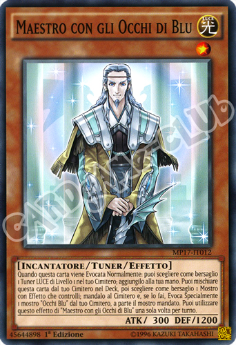 MP17-IT012 Maestro con gli Occhi di Blu comune 1a Edizione (IT) -NEAR MINT-