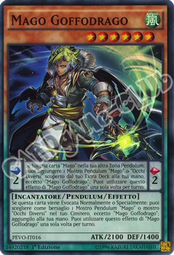 PEVO-IT016 Mago Goffodrago super rara 1a Edizione (IT) -NEAR MINT-