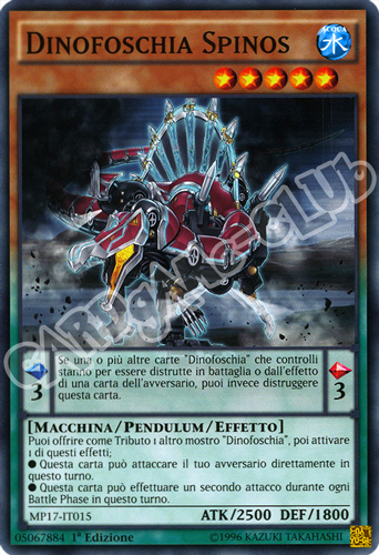 MP17-IT015 Dinofoschia Spinos comune 1a Edizione (IT) -NEAR MINT-