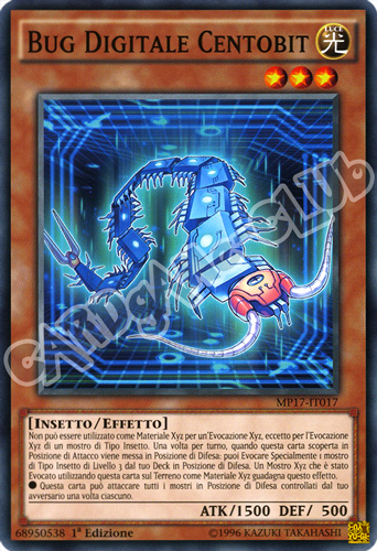 MP17-IT017 Bug Digitale Centobit comune 1a Edizione (IT) -NEAR MINT-