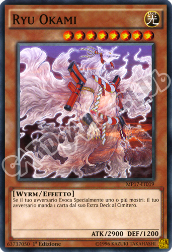 MP17-IT019 Ryu Okami comune 1a Edizione (IT) -NEAR MINT-