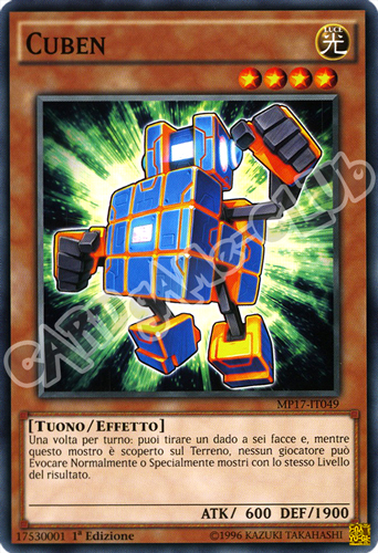 MP17-IT049 Cuben comune 1a Edizione (IT) -NEAR MINT-
