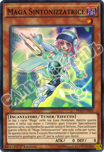 PEVO-IT020 Maga Sintonizzatrice super rara 1a Edizione (IT) -NEAR MINT-