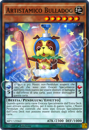 MP17-IT062 Artistamico Bulladog comune 1a Edizione (IT) -NEAR MINT-