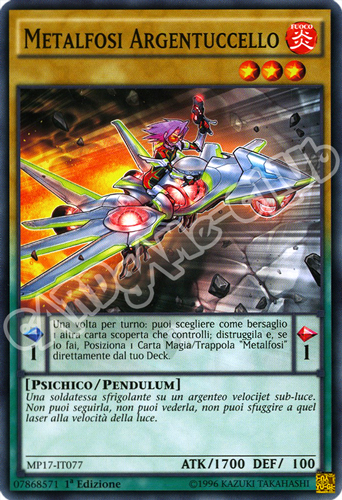 MP17-IT077 Metalfosi Argentuccello comune 1a Edizione (IT) -NEAR MINT-