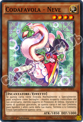 MP17-IT091 Codafavola - Neve comune 1a Edizione (IT) -NEAR MINT-
