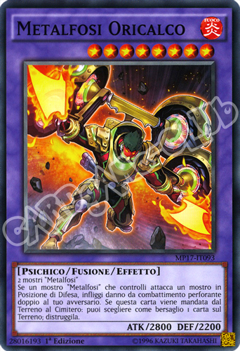 MP17-IT093 Metalfosi Oricalco comune 1a Edizione (IT) -NEAR MINT-