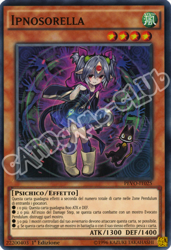 PEVO-IT025 Ipnosorella super rara 1a Edizione (IT) -NEAR MINT-