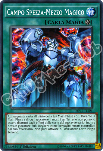 MP17-IT106 Campo Spezza-Mezzo Magico comune 1a Edizione (IT) -NEAR MINT-