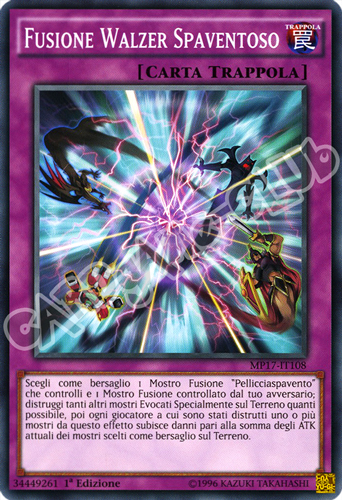 MP17-IT108 Fusione Walzer Spaventoso comune 1a Edizione (IT) -NEAR MINT-