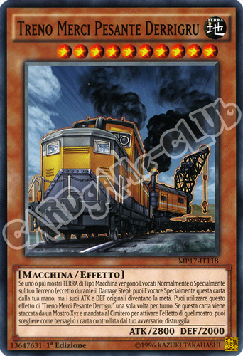 MP17-IT118 Treno Merci Pesante Derrigru comune 1a Edizione (IT) -NEAR MINT-
