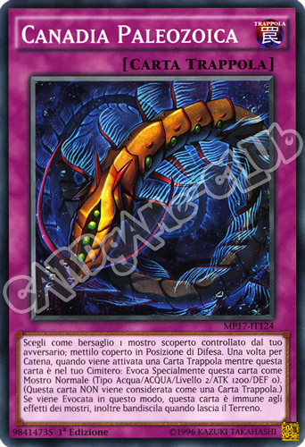 MP17-IT124 Canadia Paleozoica comune 1a Edizione (IT) -NEAR MINT-