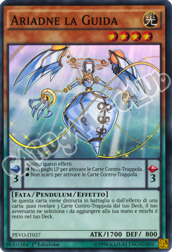 PEVO-IT027 Ariadne la Guida super rara 1a Edizione (IT) -NEAR MINT-