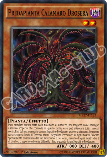 MP17-IT133 Predapianta Calamaro Drosera comune 1a Edizione (IT) -NEAR MINT-