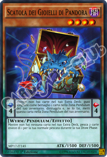 MP17-IT145 Scatola dei Gioielli di Pandora comune 1a Edizione (IT) -NEAR MINT-