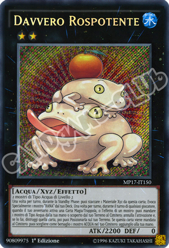 MP17-IT150 Davvero Rospotente rara segreta 1a Edizione (IT) -NEAR MINT-