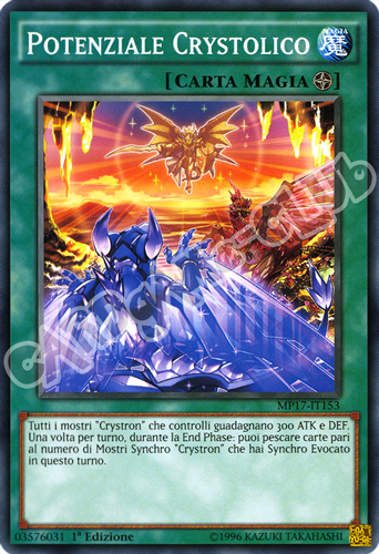 MP17-IT153 Potenziale Crystolico comune 1a Edizione (IT) -NEAR MINT-