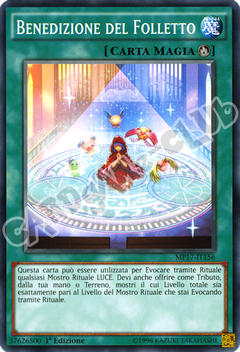 MP17-IT156 Benedizione del Folletto comune 1a Edizione (IT) -NEAR MINT-