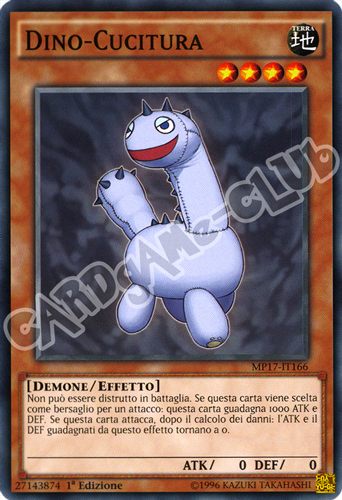 MP17-IT166 Dino-Cucitura comune 1a Edizione (IT) -NEAR MINT-