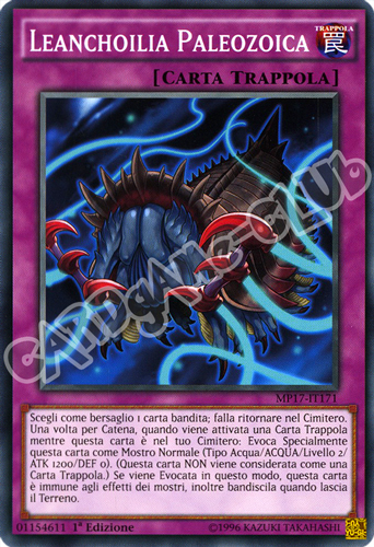 MP17-IT171 Leanchoilia Paleozoica comune 1a Edizione (IT) -NEAR MINT-