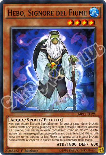 MP17-IT195 Hebo, Signore del Fiume comune 1a Edizione (IT) -NEAR MINT-