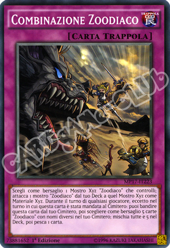 MP17-IT223 Combinazione Zoodiaco comune 1a Edizione (IT) -NEAR MINT-